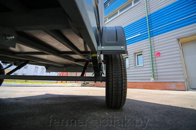Прицеп для легковых автомобилей Титан-3515-С с прямым тентом 120см - фото 6 - id-p179101090