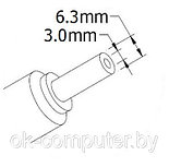 Зарядка (блок питания) для ноутбука Toshiba Qosmio F15, 15V 5A 75W, штекер 6.3x3.0 мм, фото 3