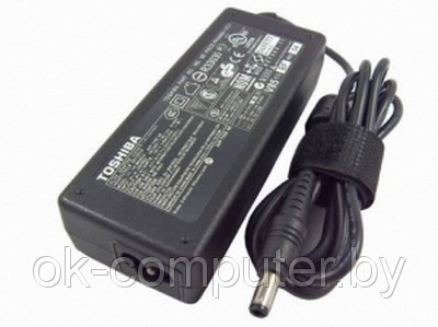 Зарядка (блок питания) для ноутбука Toshiba Libretto U105, 15V 5A 75W, штекер 6.3x3.0 мм - фото 2 - id-p179109450