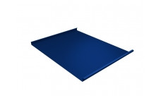 Фальц двойной стоячий с пленкой на замках RAL 5021 водная синь - фото 5 - id-p179112569