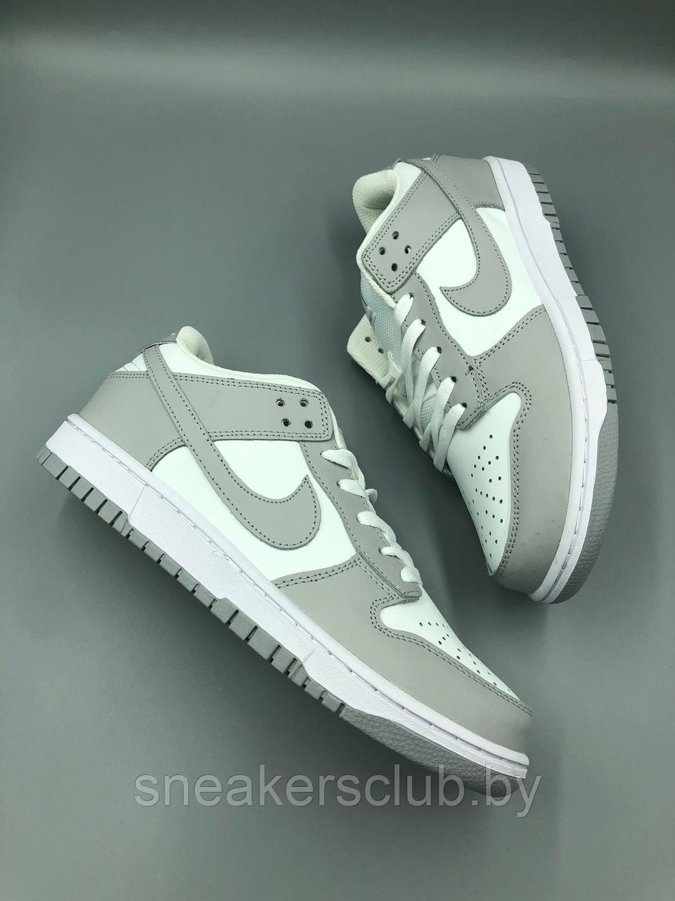 Кроссовки мужские Nike SB / демисезонные / повседневные бело-серые - фото 3 - id-p179113881