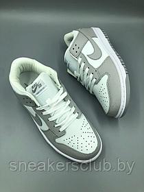 Кроссовки мужские Nike SB/ демисезонные/ повседневные бело-серые
