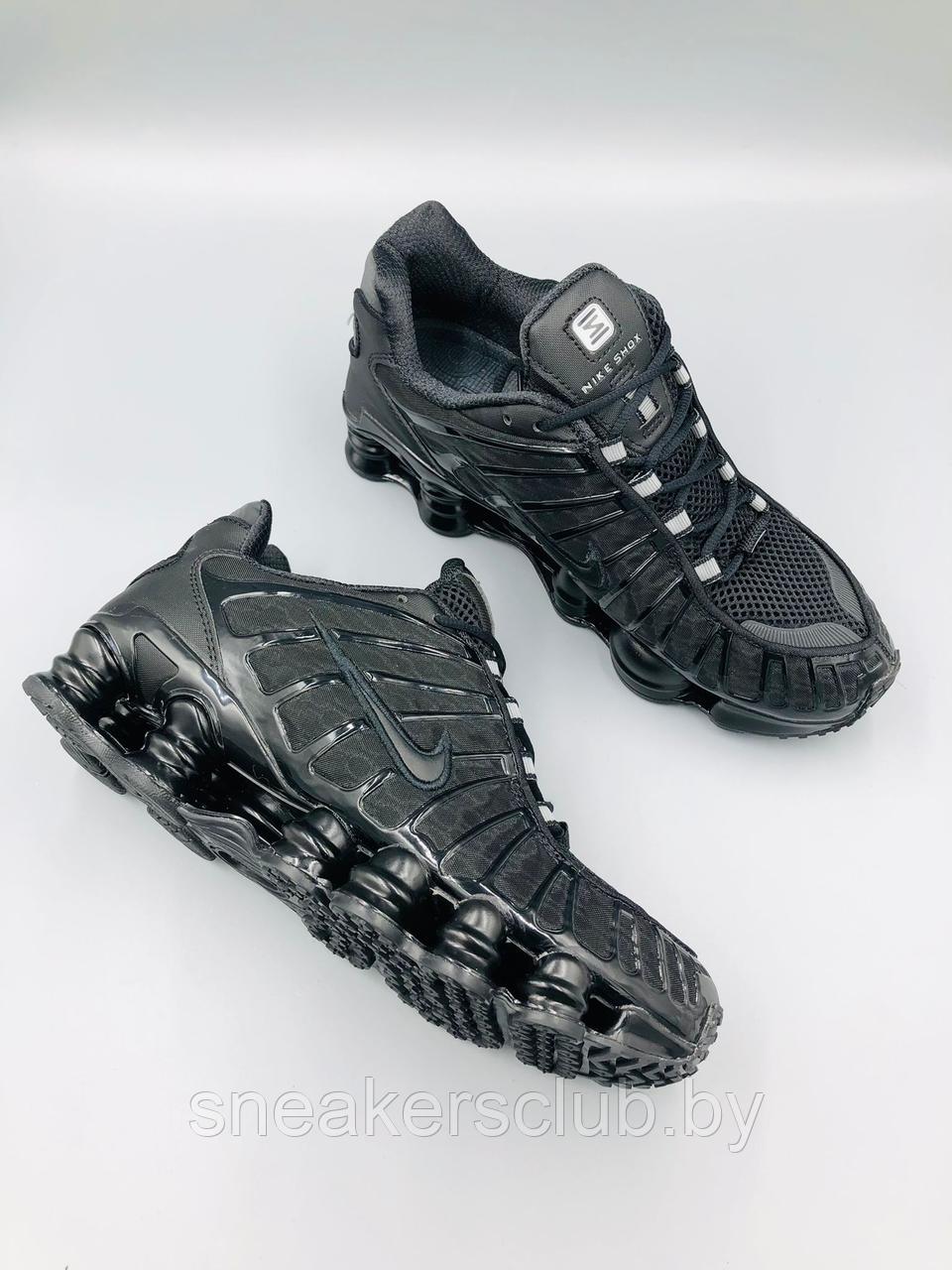 Кроссовки мужские Nike Shox черные