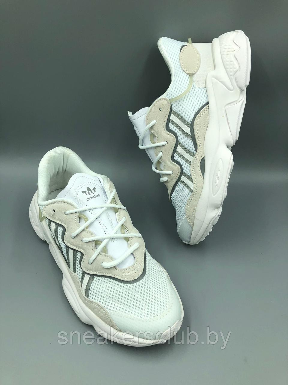 Кроссовки мужские Adidas Ozweego/ белые/ повседневные/ летние