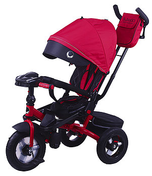 Велосипед детский Детский трехколесный велосипед Bubago Triton красный-черный (bluetooth)