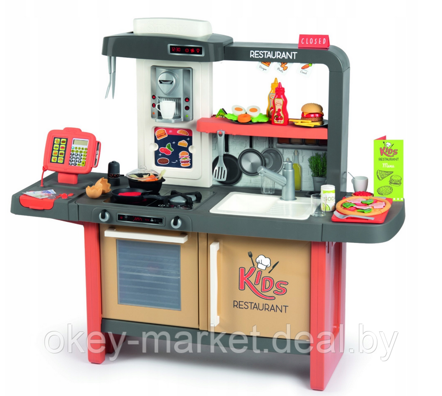 Интерактивная детская кухня Smoby Ресторан шеф-повара 312304 - фото 1 - id-p179114749