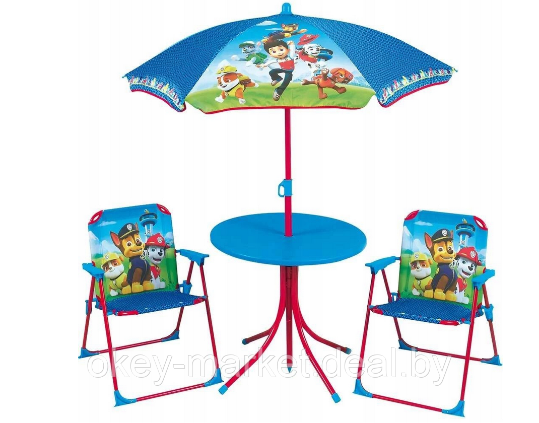 Детский игровой столик с зонтом Disney Paw Patrol - фото 1 - id-p77265077