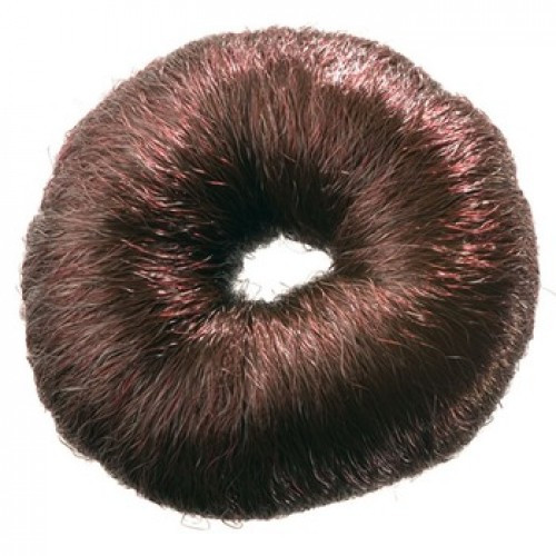 Валик PROFI line для причесок, круглый, коричневый, из искусственного волоса - фото 1 - id-p179124651