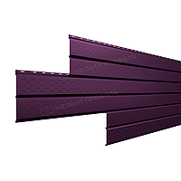 Металл Профиль Софит МЕТАЛЛ ПРОФИЛЬ Lбрус-15х240 (VALORI-20-Violet-0.5)