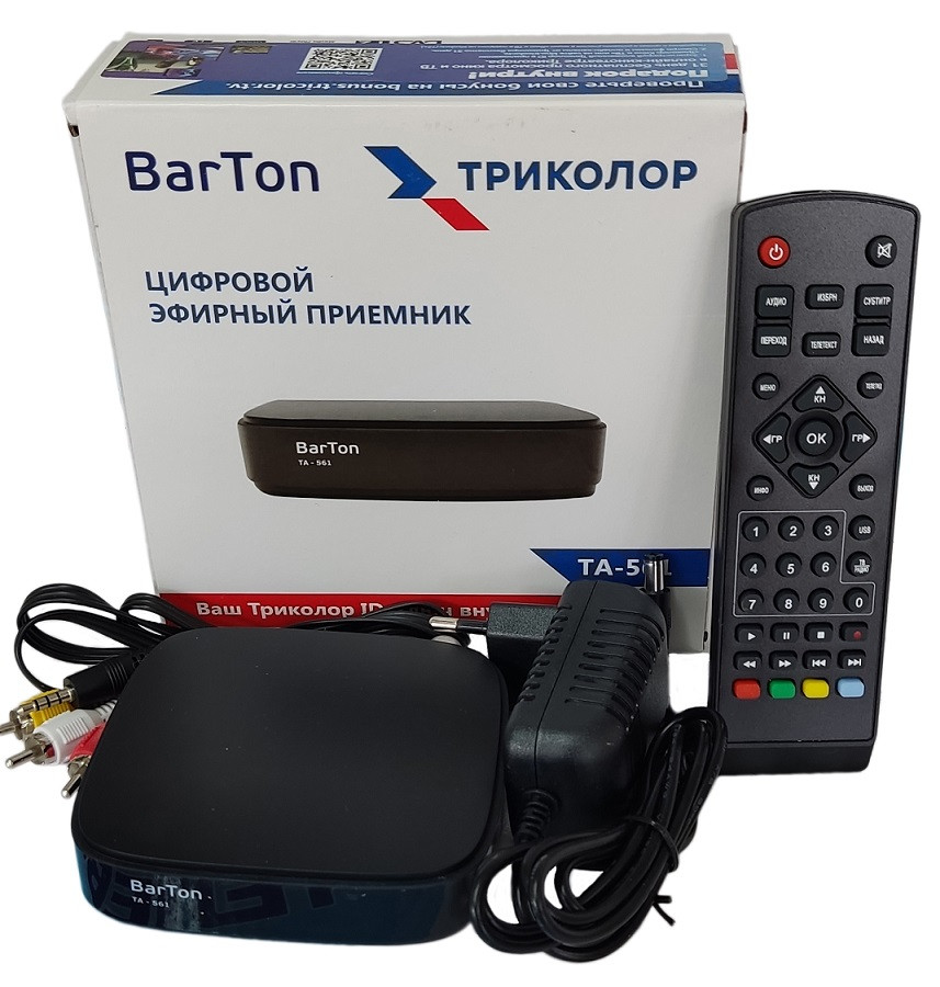 Цифровой эфирный приёмник BarTon TA-561 - фото 1 - id-p179128523