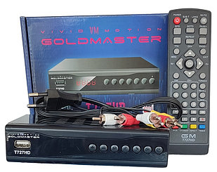 Цифровой эфирный приёмник GoldMaster T-727HD