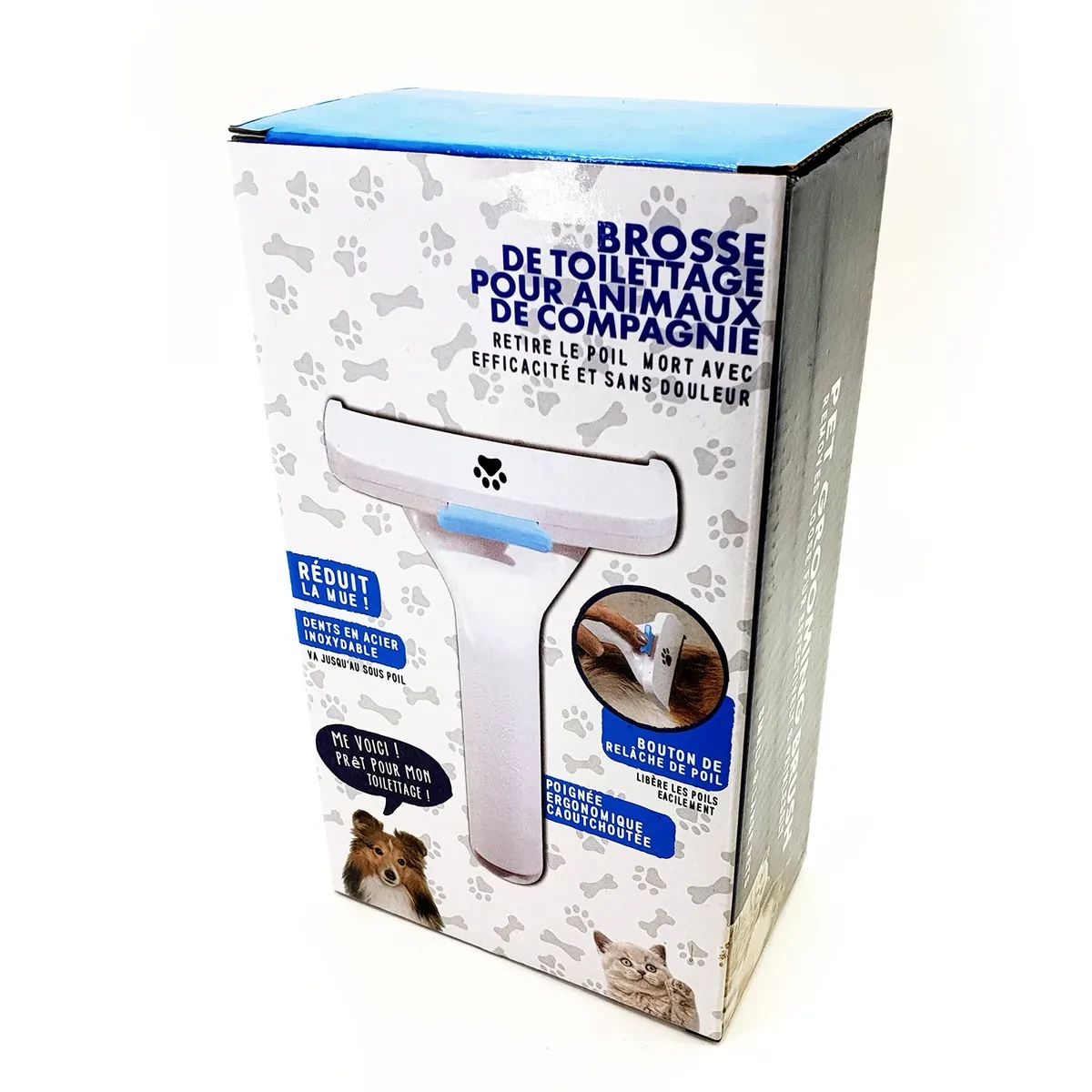 Щетка для вычесывания шерсти животных Pet Grooming Brush