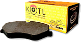 Комплект передних тормозных колодок KOTL 1747KT диск (аналог PA6026) IVECO DAILY S35 серия PROFF, фото 4