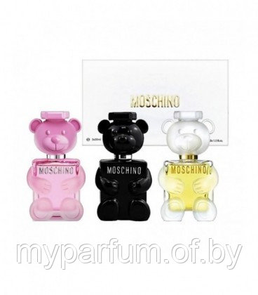 Подарочный набор парфюмерии Moschino Toy 3 по 30ml (PREMIUM) - фото 1 - id-p179179028