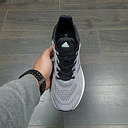 Кроссовки Adidas Pure Boost Gray Black White, фото 3