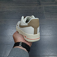 Кроссовки Nike Wmns Air Force 1 Low White Brown, фото 4