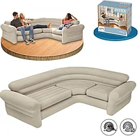 68575NP Надувной угловой диван Intex 257x203x76 см