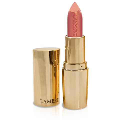 Губная помада  Lipstick Exclusive Colour Lambre №6 золотисто-коралловый перламутровый