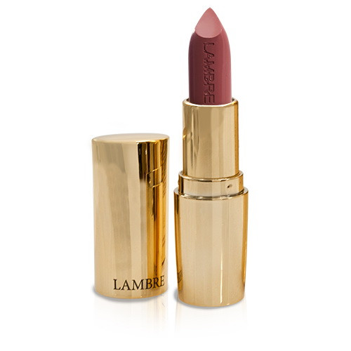 Губная помада Lipstick Exclusive Colour Lambre №18 натуральный розово-бежевый матовый - фото 1 - id-p179184101
