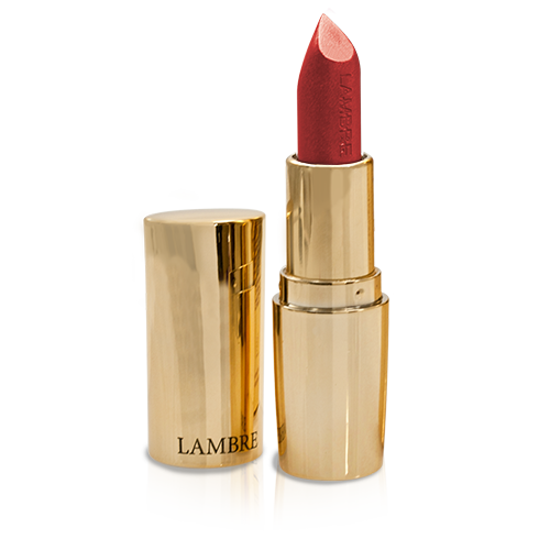 Губная помада  Lipstick Exclusive Colour Lambre №25 сочный красный полуматовый