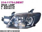 Артикул DEPO Фара передн лев с ЭК MITSUBISHI: OUTLANDER 05-07 (214-1179L-LDEM7)