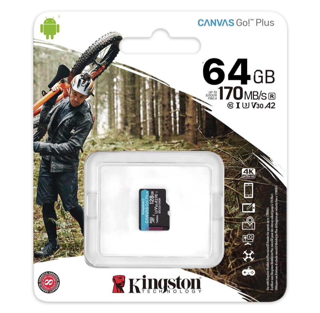 Карта памяти Kingston 64GB