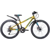 Велосипед Novatrack Prime D 24 р.13 2020 (золотистый)