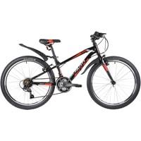 Велосипед Novatrack Prime 24 р.11 2020 (черный)