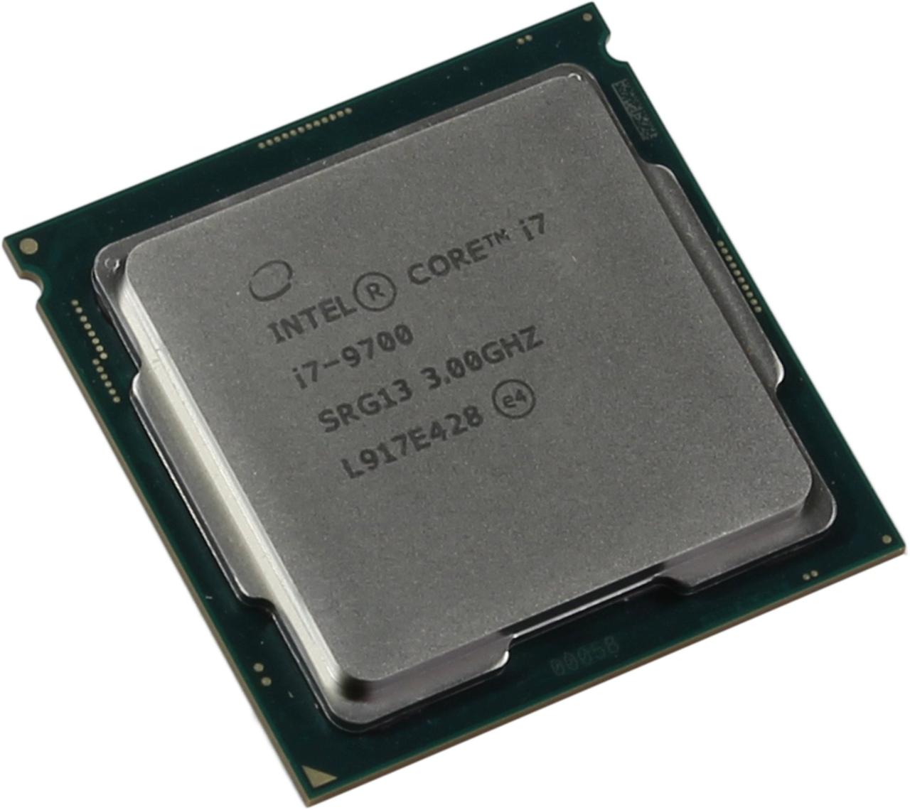 CPU Intel Core i7-9700 3.0 GHz/8core/SVGA UHD Graphics 630/12Mb/65W/8 GT/s LGA1151