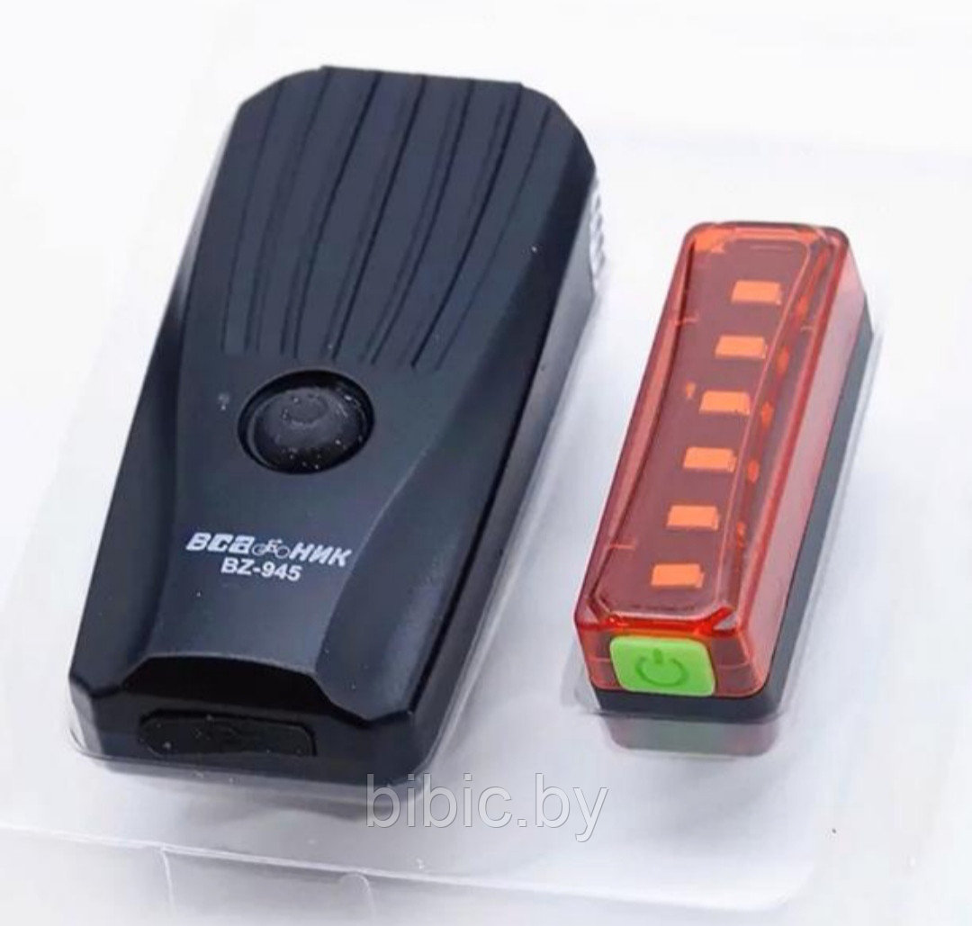 Комплект USB Фонарей Всадник BZ-945 для велосипеда - фото 2 - id-p179205960