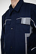 Костюм "СПЕЦЛИДЕР-ТАНОС" куртка, полукомбинезон темно-синий с серым, фото 8