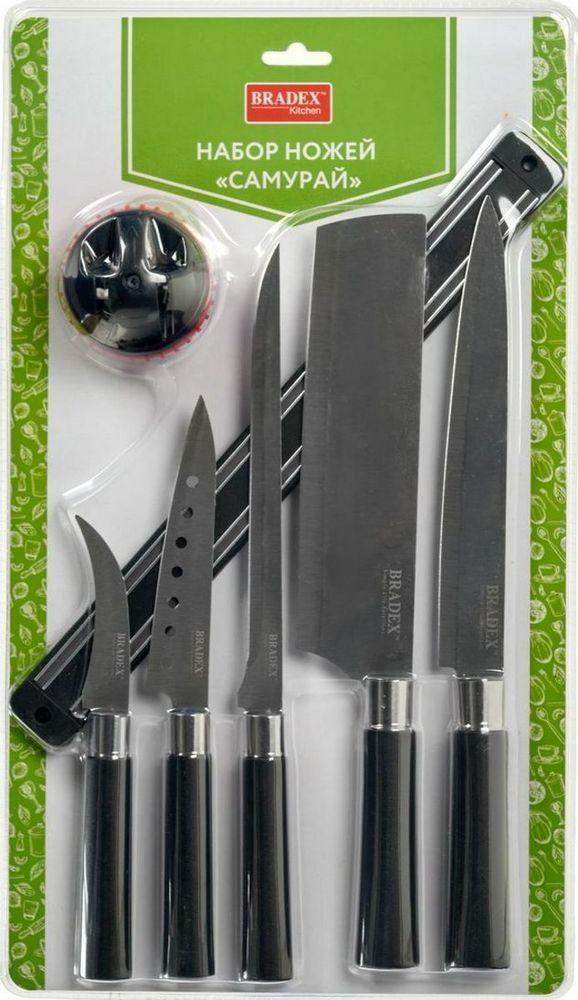 Набор ножей из 5 предметов Самурай Bradex TK 0570 - фото 2 - id-p179231964