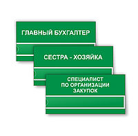 Информационная табличка с карманами для сменной информации