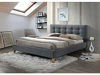 Кровать SIGNAL TEXAS TAP. 23 серый/дуб 180/200