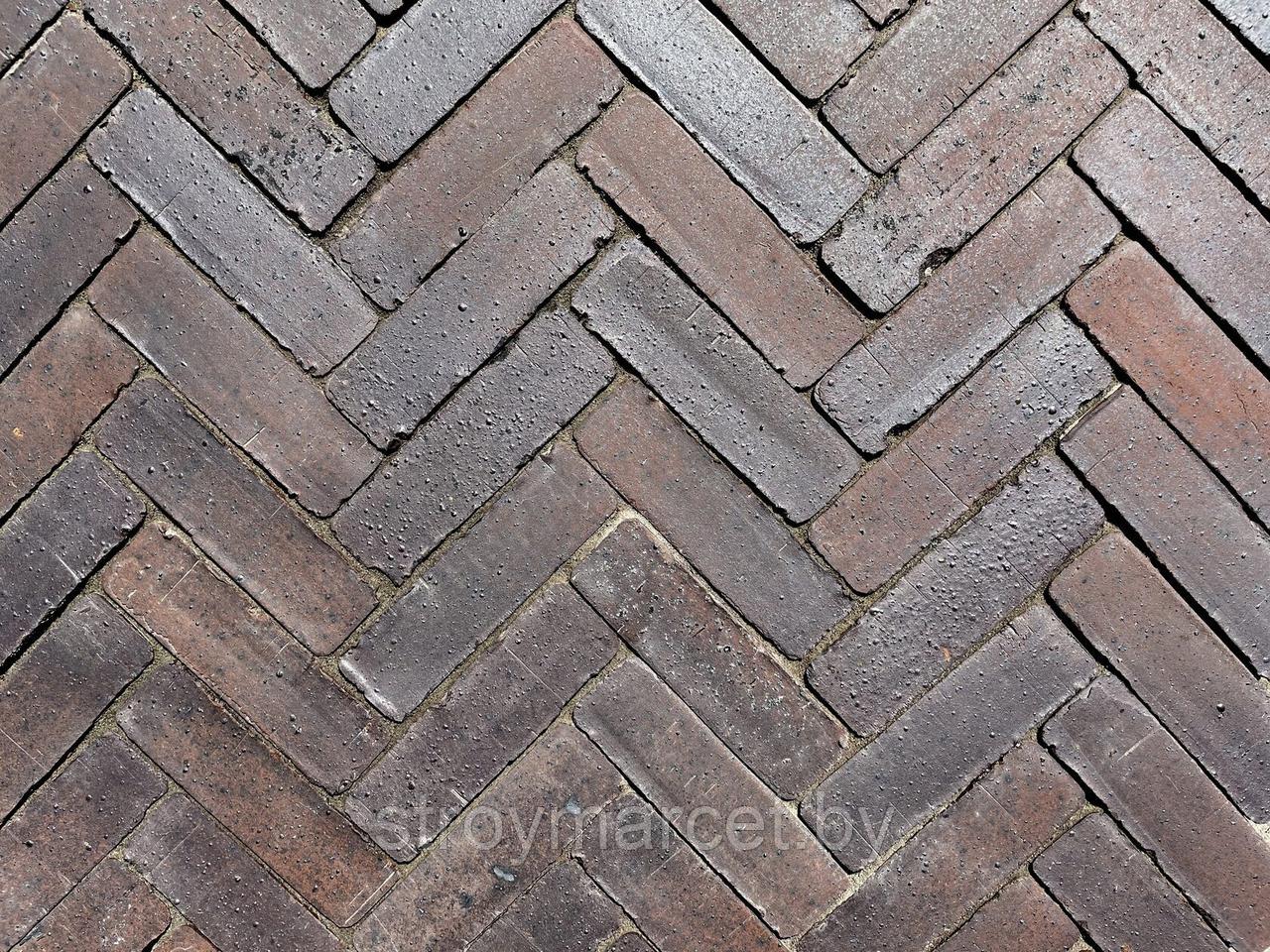 Клинкерная тротуарная плитка ручной формовки коллекции  - 52 сорт