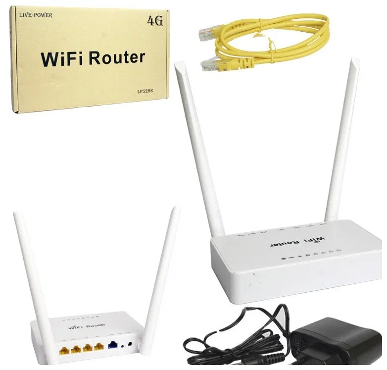 Стационарный Wi-Fi Роутер ZBT LP526 3G (white)