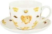 Чашка с блюдцем Lefard Honey Bee / 133-340