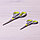 Kamille/ Набор ножниц универсальных  (14 см; 21,5 см) из нержавеющей стали с пластиковыми ручками, фото 3