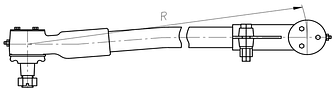 Тяга продольная            L-1015