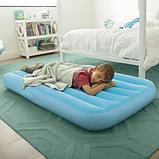 66803NP Надувной детский матрас-кровать Intex Cozy Kidz 157x88x18 см, фото 2