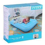 66803NP Надувной детский матрас-кровать Intex Cozy Kidz 157x88x18 см, фото 4