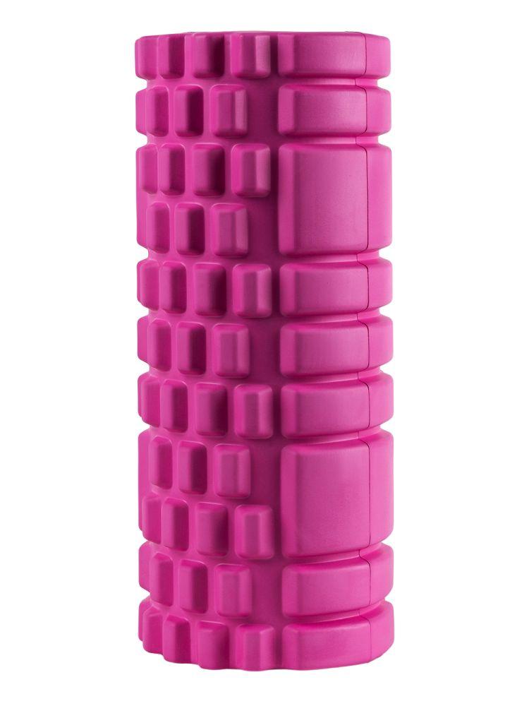 Ролик массажный для йоги ATEMI AMR01P (33x14см) розовый