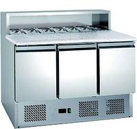 Стол для пиццы HURAKAN HKN-PZLG3 (+2...+8, 402 л)