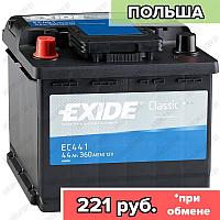 Аккумулятор Exide Classic EC441 / 44Ah / 360А / Прямая полярность / 207 x 175 x 190