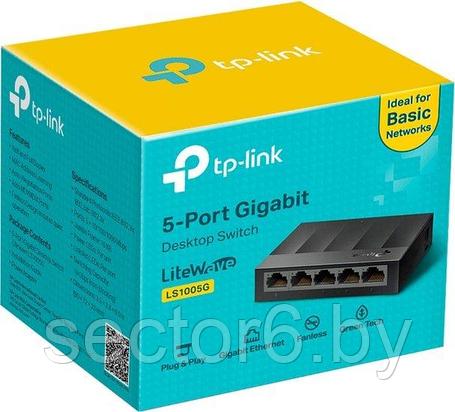 Коммутатор TP-Link LS1005G, фото 2