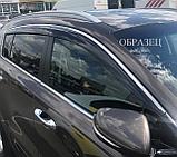 Ветровики Opel Mokka (2012-) / Опель Мокка (Хромированный молдинг), фото 3