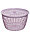 Центрифуга, сушилка для салата и зелени(розовый, сиреневый, желтый, мятный - прозрачный) Bager, фото 5