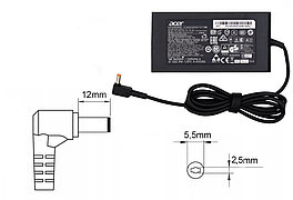 Оригинальная зарядка (блок питания) для ноутбука Acer Aspire VN7-791, ADP-135FB B, 135W Slim, штекер 5.5x2.5мм