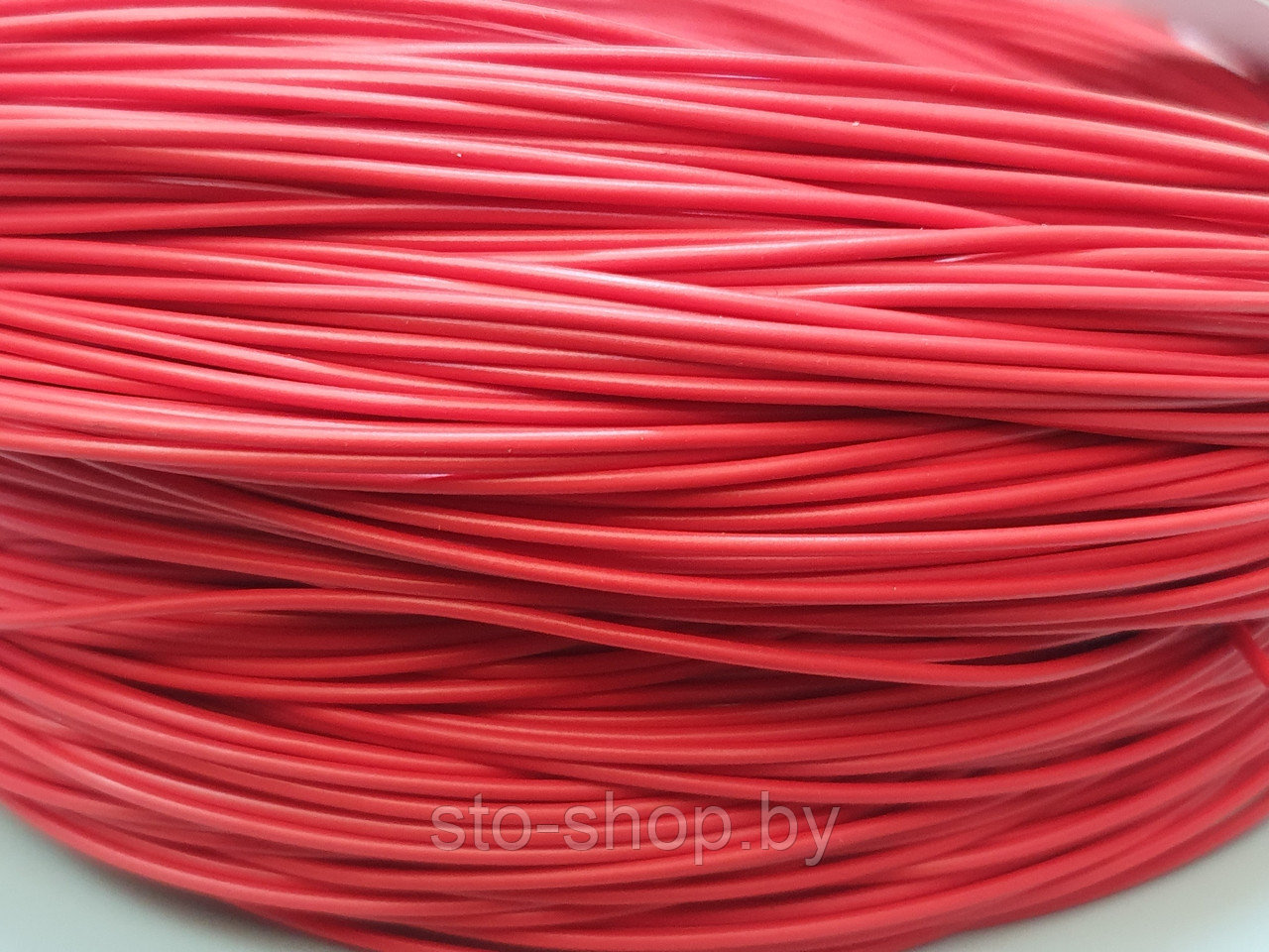 Провод ПВАМ 0,5 мм² гибкий теплостойкий красный