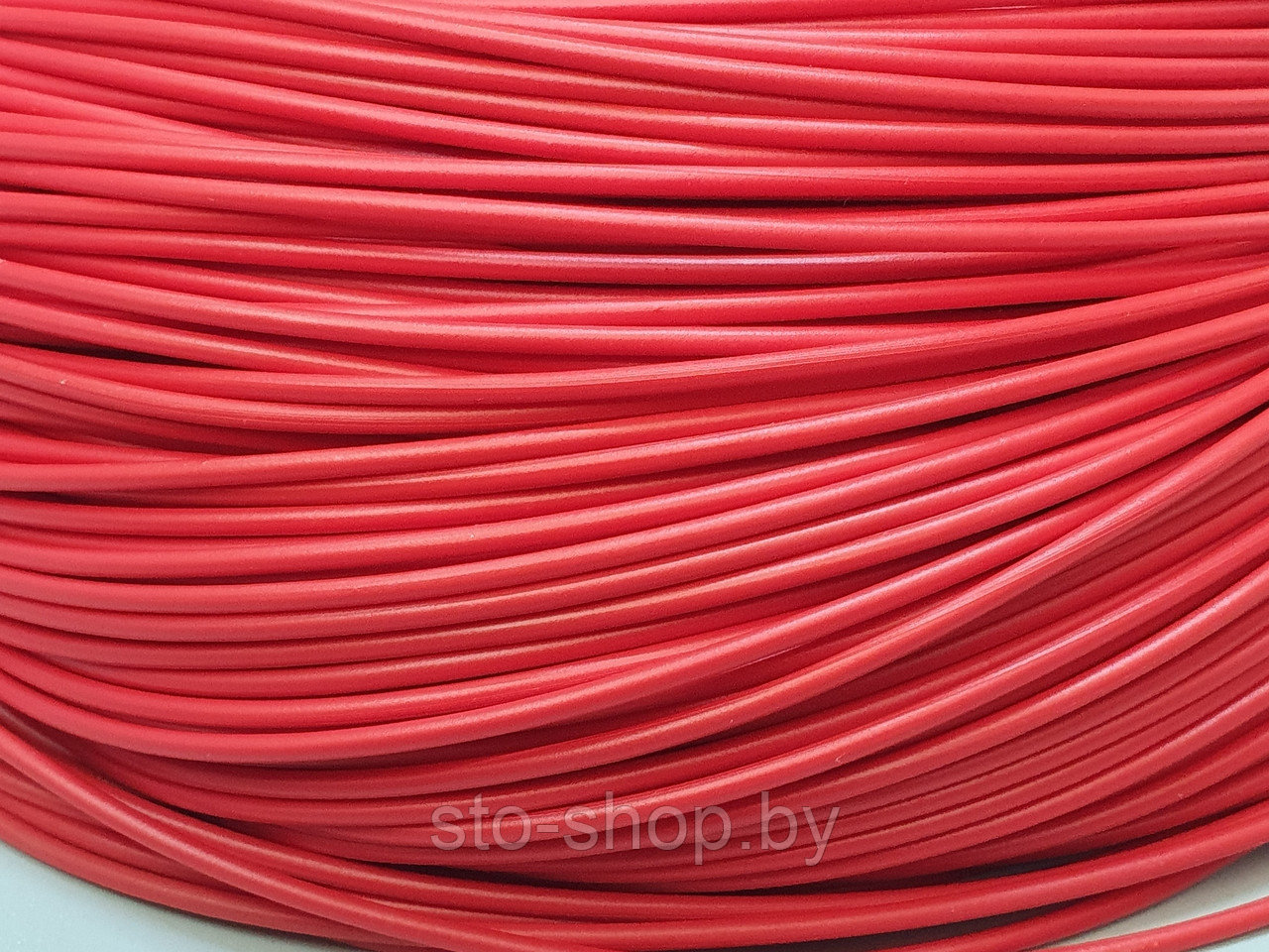 Провод ПВАМ 0,75 мм² гибкий теплостойкий красный